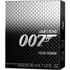 Ароматизированная вода James Bond 007 Pour Homme Movie EDP для мужчин, 30 мл цена и информация | Мужские духи | pigu.lt