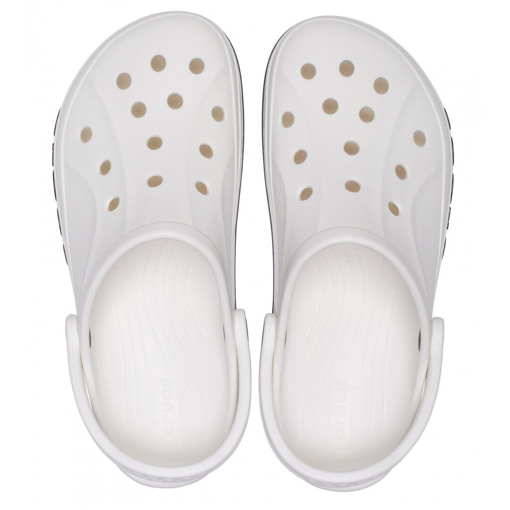 Crocs™ moteriškos šlepetės Bayaband, baltos kaina ir informacija | Šlepetės moterims | pigu.lt