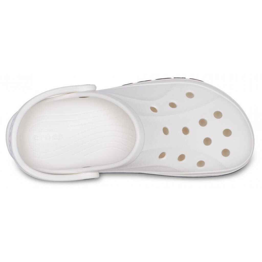 Crocs™ moteriškos šlepetės Bayaband, baltos kaina ir informacija | Šlepetės moterims | pigu.lt