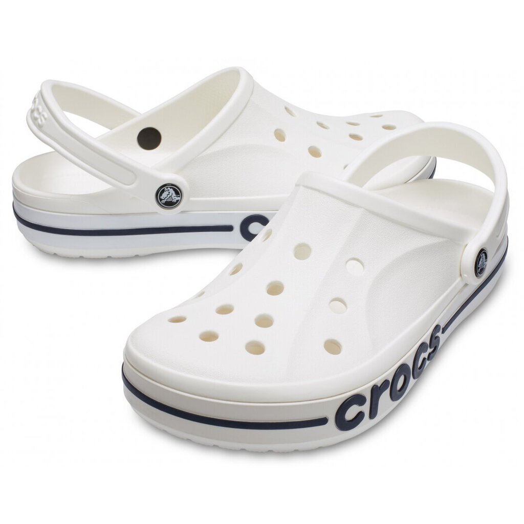 Crocs™ moteriškos šlepetės Bayaband, baltos kaina ir informacija | Šlepetės moterims | pigu.lt