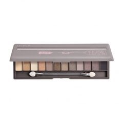 Палитра теней для век Lovely Make Up Kit Dark Nude, 13 г цена и информация | Тушь, средства для роста ресниц, тени для век, карандаши для глаз | pigu.lt