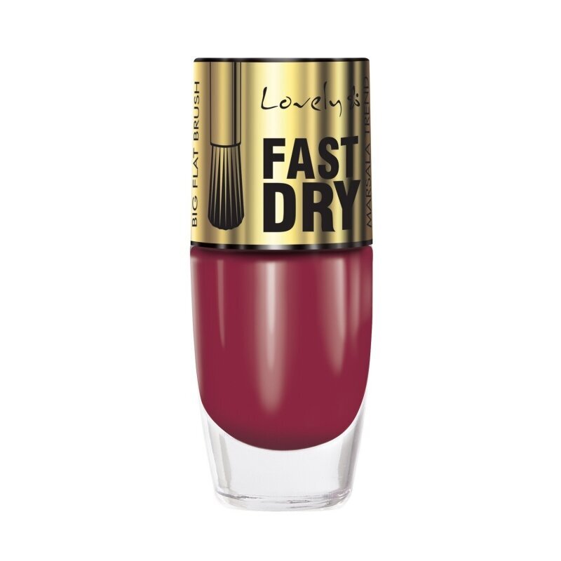 Nagų lakas Lovely Fast Dry Nail Polish 5, 8 ml kaina ir informacija | Nagų lakai, stiprintojai | pigu.lt