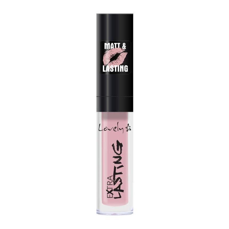 Lūpų dažai Lovely Extra Lasting 6 ml, 4 kaina ir informacija | Lūpų dažai, blizgiai, balzamai, vazelinai | pigu.lt