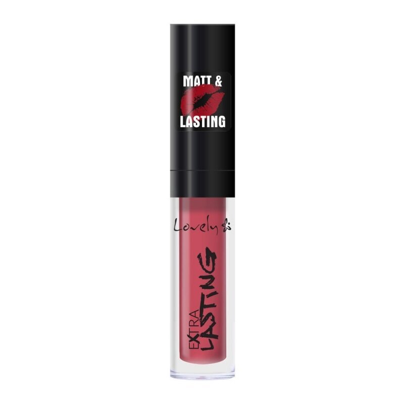 Lūpų blizgesys Lovely Extra Lasting, Nr.6, 6 ml цена и информация | Lūpų dažai, blizgiai, balzamai, vazelinai | pigu.lt