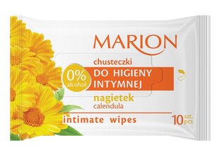 Салфетки ​для интимной гигиены Calendula Marion Intimate Wipes, 10 шт. цена и информация | Средства для интимной гигиены | pigu.lt