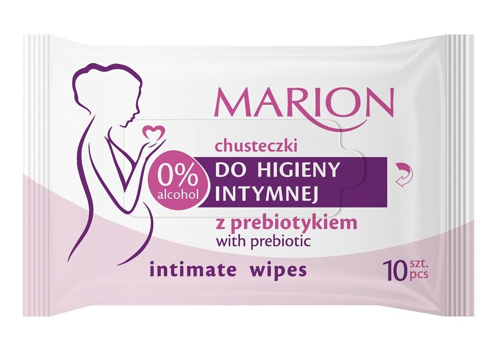 Intymios higienos servetėlės Marion, 10vnt. kaina ir informacija | Intymios higienos prausikliai | pigu.lt
