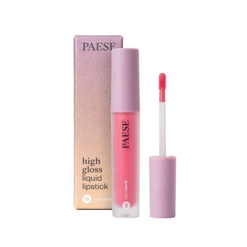 Skysti lūpų dažai Paese Nanorevit High Gloss 4.5 ml, 55 Fresh Pink kaina ir informacija | Lūpų dažai, blizgiai, balzamai, vazelinai | pigu.lt