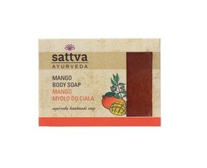 Muilas su mangais Mango, Sattva Ayurveda, 125 g kaina ir informacija | Muilai | pigu.lt