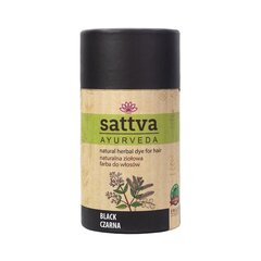 Краска для волос черная растительная Black Sattva Ayurveda, 150 г цена и информация | Краска для волос | pigu.lt