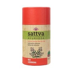 Краска для волос растительная красная Red Sattva Ayurveda, 150 г цена и информация | Краска для волос | pigu.lt