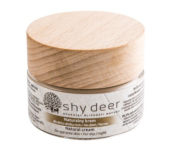 Paakių kremas Shy Deer Natural Cream, 30ml цена и информация | Paakių kremai, serumai | pigu.lt