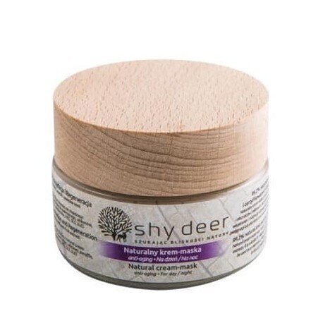 Kremas-kaukė Shy Deer Natural Cream brandžiai odai, 50ml kaina ir informacija | Veido kaukės, paakių kaukės | pigu.lt