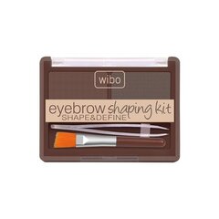 Antakių formavimo paletė Wibo Shape Define Eyebrow, Dark Brown цена и информация | Карандаши, краска для бровей | pigu.lt