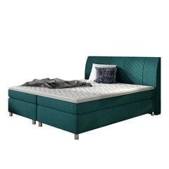 Кровать Selsey Pelton 180x200 см, зеленая цена и информация | Кровати | pigu.lt