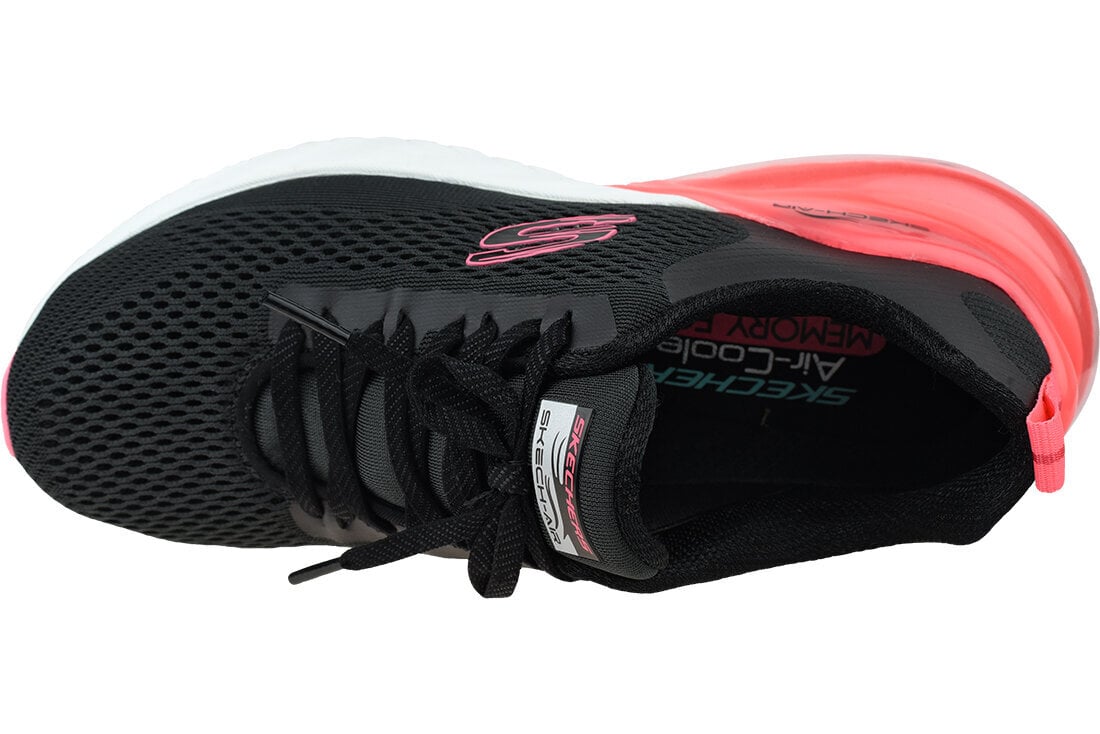 Sportiniai batai moterims Skechers Air Stratus, juodi цена и информация | Sportiniai bateliai, kedai moterims | pigu.lt