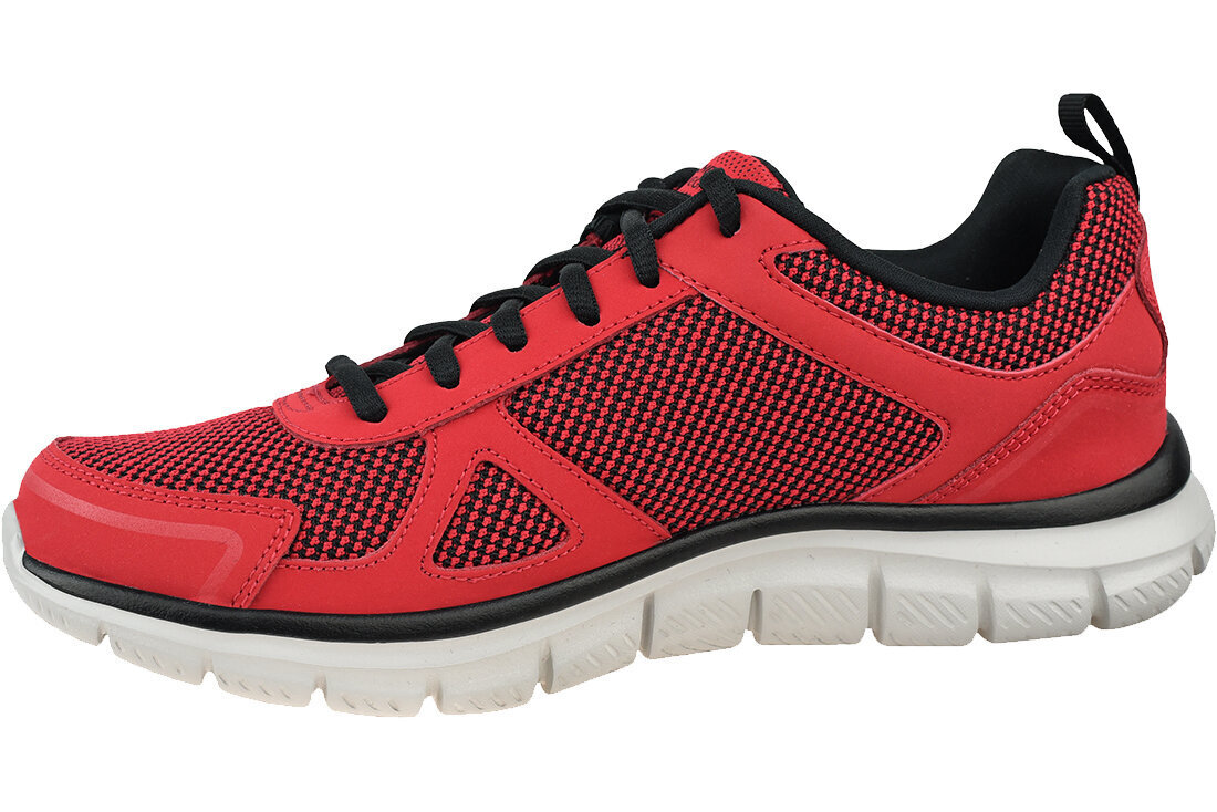 Kedai vyrams Skechers Track-Bucolo, raudoni kaina ir informacija | Kedai vyrams | pigu.lt