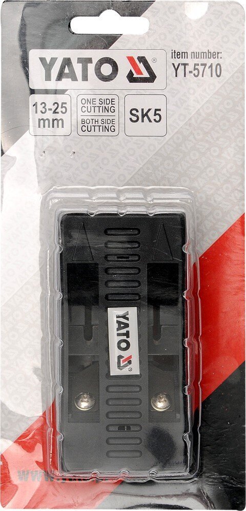 Dvipusis peilis laminato briaunom 13-25mm Yato (YT-*5710) цена и информация | Mechaniniai įrankiai | pigu.lt