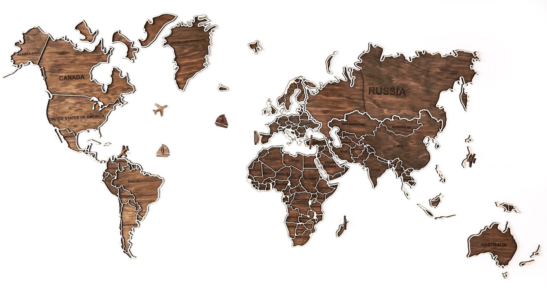 Medinis pasaulio žemėlapis цена и информация | Reprodukcijos, paveikslai | pigu.lt
