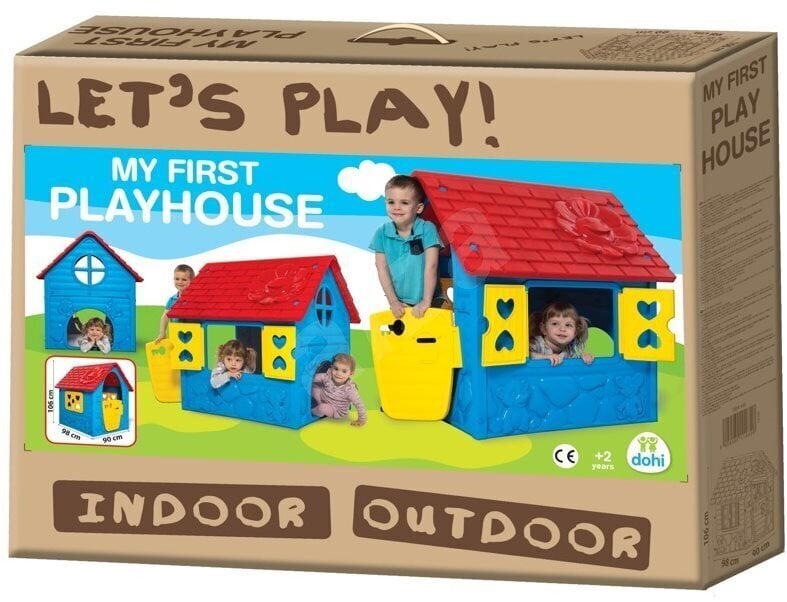 Plastikinis žaidimų namelis My First Play House kaina ir informacija | Vaikų žaidimų nameliai | pigu.lt