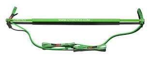 Гимнастическая палочка Gymstick Original 2.0 легкое сопротивление, зеленая цена и информация | Обручи, гимнастические палки | pigu.lt