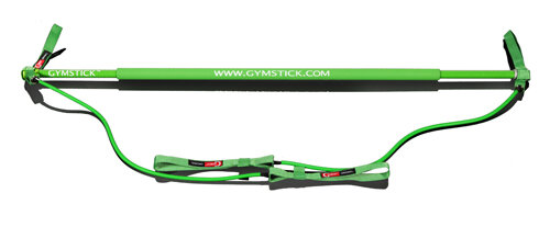 Gimnastikos lazda Gymstick Original 2.0 lengvas pasipriešinimas, žalia цена и информация | Gimnastikos lankai ir lazdos | pigu.lt
