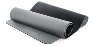 Коврик для йоги Gymstick Pro Yoga 180x61x0.6 см, серый/черный цена и информация | Коврики для йоги, фитнеса | pigu.lt