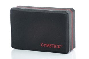 Блок для йоги Gymstick, черный цена и информация | Товары для йоги | pigu.lt