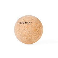 Masažinis kamuoliukas iš kamštienos Gymstick Cork 6.5 cm kaina ir informacija | Masažo reikmenys | pigu.lt