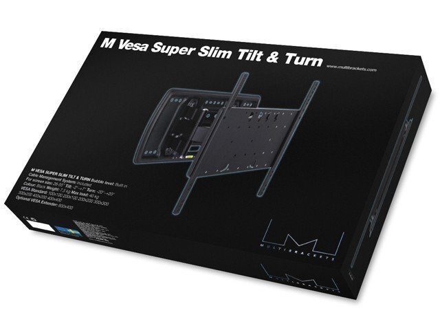 Multibrackets M VESA Super Slim Tilt & Turn 32-65” цена и информация | Televizorių laikikliai, tvirtinimai | pigu.lt