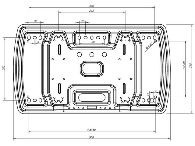 Multibrackets M VESA Super Slim Tilt & Turn 32-65” kaina ir informacija | Televizorių laikikliai, tvirtinimai | pigu.lt