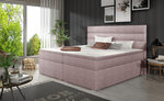 Кровать NORE Softy 140x200 см, розовая