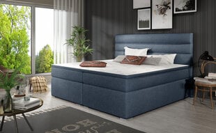 Кровать NORE Softy 160x200 см, синяя цена и информация | Кровати | pigu.lt