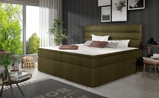Кровать NORE Softy 160x200 см, зеленая цена и информация | Кровати | pigu.lt