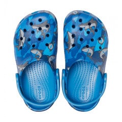 Guminės klumpės vaikams Crocs™ Classic Shark Clog PS kaina ir informacija | Guminės klumpės vaikams | pigu.lt