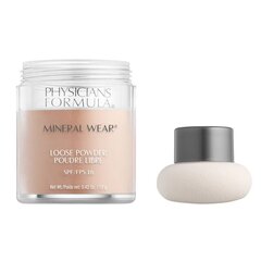 Biri pudra Physicians Formula Mineral Wear SPF16, 12 g, Translucent Light kaina ir informacija | Makiažo pagrindai, pudros | pigu.lt