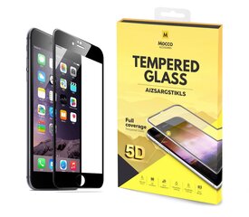 Mocco Full Glue 5D Signature Edition Tempered Glass Защитное стекло для Apple iPhone 7 / 8 Черное цена и информация | Google Pixel 3a - 3mk FlexibleGlass Lite™ защитная пленка для экрана | pigu.lt