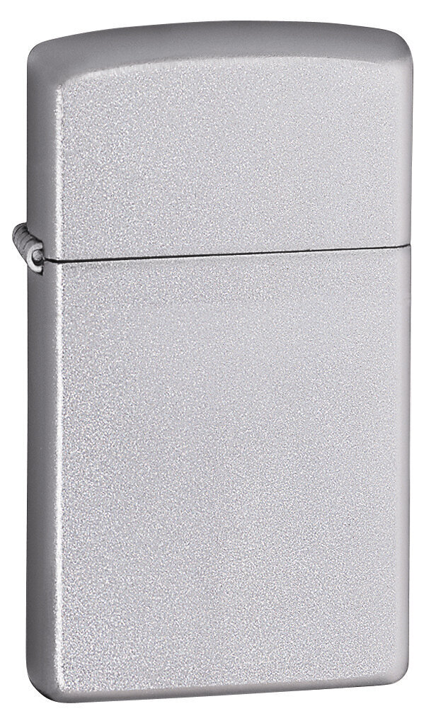 Žiebtuvėlis Zippo 1605 Slim® Satin Chrome kaina ir informacija | Žiebtuvėliai ir priedai | pigu.lt