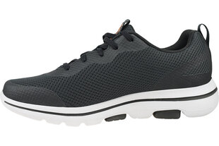 Спортивная обувь мужская Skechers Go Walk 5 Squall 216011 BKOR, черная цена и информация | Кроссовки мужские | pigu.lt