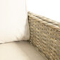 Lauko baldų komplektas Basel, smėlio spalvos kaina ir informacija | Lauko baldų komplektai | pigu.lt