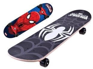 Деревянный скейтборд STAMP Spiderman, 71см цена и информация | Скейтборды | pigu.lt