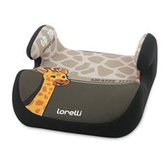 Automobilinė kėdutė-paaukštinimas Lorelli Topo Comf, 15-36 kg, Giraffe Light-Dark Beige kaina ir informacija | Lorelli Autokėdutės ir jų priedai | pigu.lt