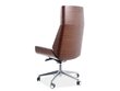 Biuro kėdė Signal Meble Maryland, juoda/ruda kaina ir informacija | Biuro kėdės | pigu.lt