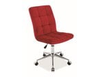 Biuro kėdė Signal Meble Q-020 Velvet, raudona