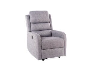 Кресло реклайнер Signal Meble Pegaz, серый цена и информация | Кресла в гостиную | pigu.lt