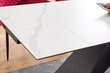 Valgomojo stalas Signal Meble Westin II 160 cm, baltas/juodas цена и информация | Virtuvės ir valgomojo stalai, staliukai | pigu.lt