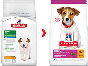 Hill's Science Plan Puppy Small&Mini корм для щенков с курицей 0,3 кг цена и информация |  Сухой корм для собак | pigu.lt