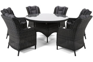 Комплект уличной мебели Bristol 150, темно-серый цена и информация | Комплекты уличной мебели | pigu.lt