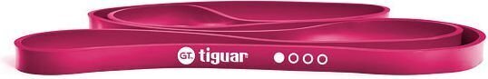 Elastinė juosta Tiguar® PowerBand GT, rožinė kaina ir informacija | Pasipriešinimo gumos, žiedai | pigu.lt