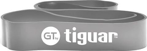 Elastinė juosta TIGUAR® PowerBand GT, pilka цена и информация | Pasipriešinimo gumos, žiedai | pigu.lt