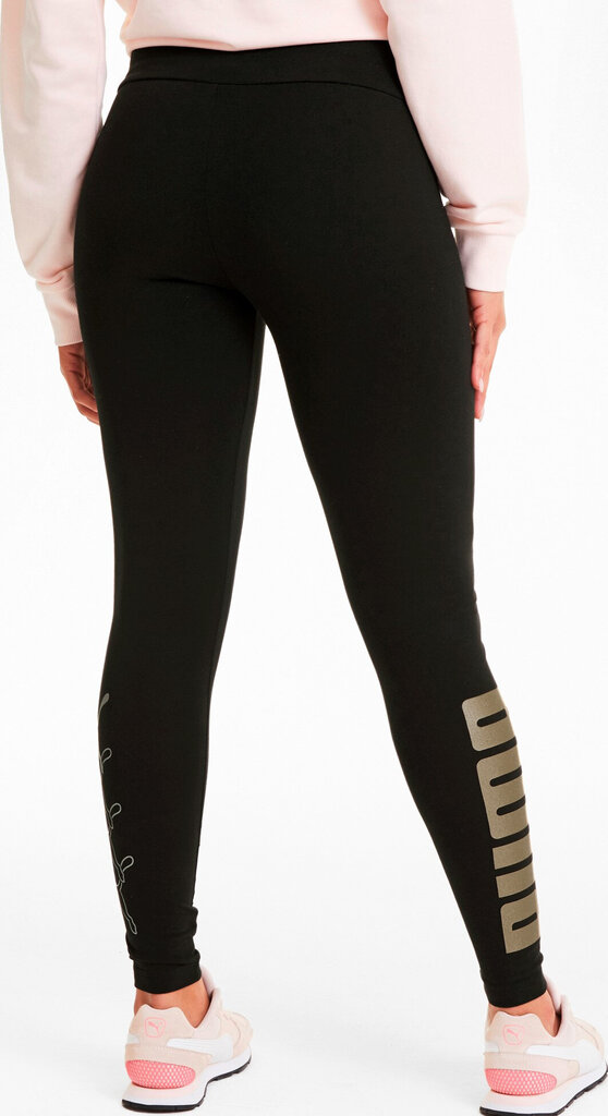 Puma Kelnės Rebel Leggings Black цена и информация | Sportinė apranga moterims | pigu.lt